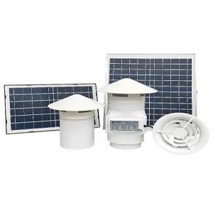 태양광 태양열 배기 팬 환기 농막 지붕 화장실 환풍기