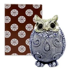 샤인빈 은색 부엉이장식 소) 장식품 장식용품 거실장식 거실인테리어 야외인테리어 호텔인테리어