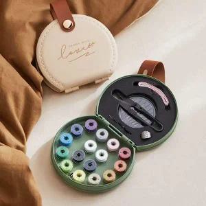 미니 반짇고리 세트 가정용 휴대용 바늘질 실바늘 부자재