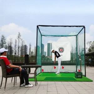 골프 연습 그물망 연습장 스크린 야외 가정용 스윙 실외