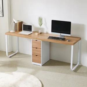 파로마 네오 칼든 철제다리 2200 2인용 책상 서랍형 NES1601