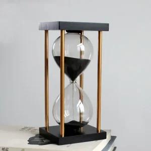 골드라인 우드 모래시계 15분 사우나타이머 모래시계 반신욕시계 타이머 사우나모래시계