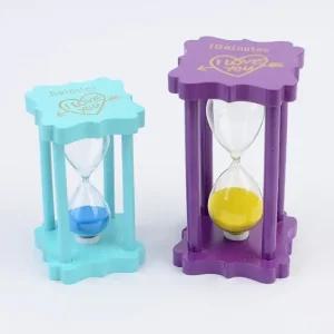 컬러 사각 디자인 모래시계 5분 10분 모래시계 심플모래시계 인테리어칼라시계 양치모래시계