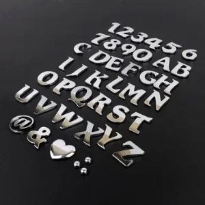 1P 입체 디자인 이니셜문자 입체이니셜 꾸미기이니셜 차량꾸미기 특수문자이니셜 입체문자이니셜