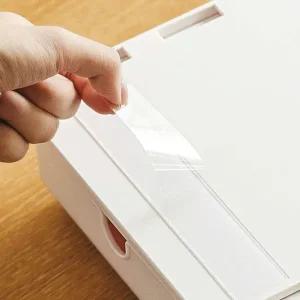 부착식 책상 밑 히든 서랍 수납함 와이드형 언더 슬라이딩 깔끔정돈