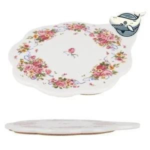 꽃무늬 도자기 냄비받침 고급스러운 주방소품 도자기냄비받침 주방소품 냄비깔개 도자기받침대