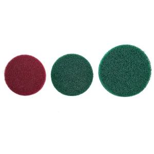 원형 샌딩 수세미패드 광택 사포 부착식