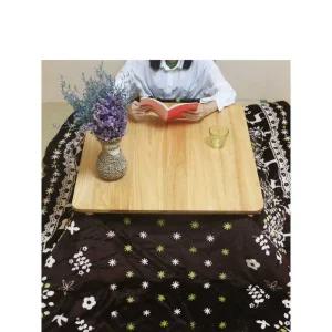 일본식 난방테이블 다다미 담요 히터 히팅 원목 탁자 난방테이블(185x185cm/그린)