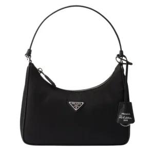 프라다 리에디션 2005 리나일론 미니백 블랙 1N204M_R064_F0002