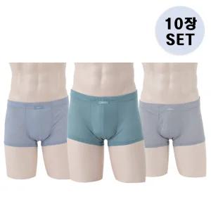 [10개세트] 남성 인견 사각팬티 사각드로즈 팬티 (3color)