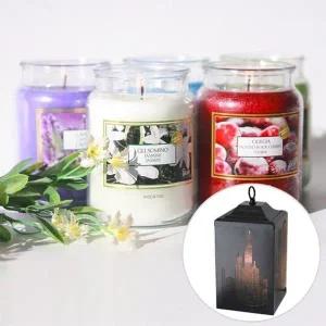 라움데코 페탈리캔들+시애들-대 빛조절 캔들워머 세트