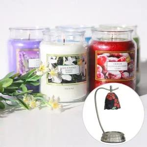 라움데코 페탈리캔들+포트리 빛조절 캔들워머 세트