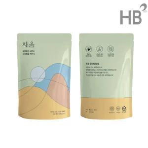 채움 해와산 그린 100매 비닐팩 해독주스팩 레토르트팩 스탠딩팩파우치 포장지 비닐파우치 한약진공포장팩 한약봉지