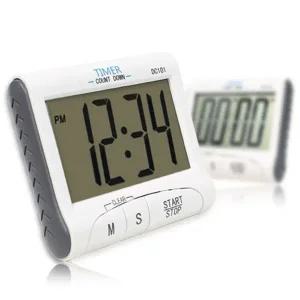 국가고시 토익 수능시험 대비 시간배분 연습용 시계기능 타이머 BIG LCD TIMER