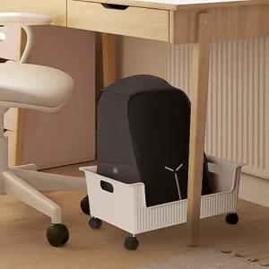 사무실 공부방 가방보관 이동식 트롤리 바퀴 수납선반