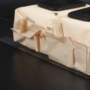 문서 분리판 정리 플라스틱 사무 투명 28x6cm (45Ajv)