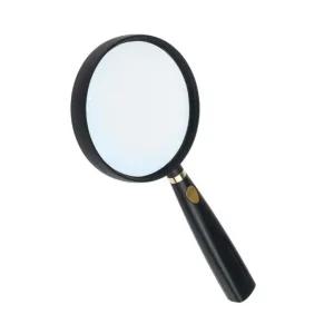 5X 돋보기 듀얼렌즈 신문 책 작은글자 독서 학습 관찰용