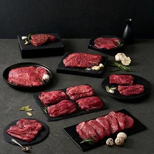 [다채한우]1++ 한우구이용 황금두께 특수부위모둠 냉장 600g(300g*2팩)