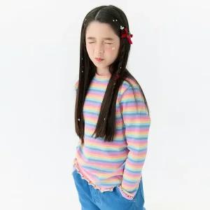 포근무지개티셔츠