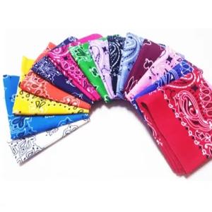 등산 순면 손수건 대형 스카프 두건 체육대회 운동회 페이즐리 답례품 [SB-9]