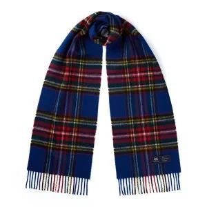 [아브라함 문]아브라함문 메리노울 머플러 25cm - 블루 스튜어트