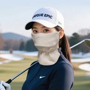 고운골프 오픈형 레이디 쟈스민 방한 스포츠마스크
