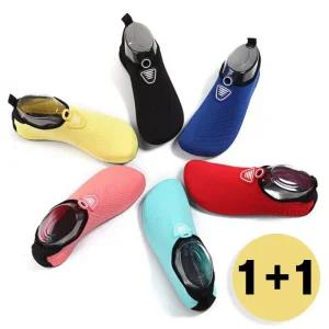 [2개세트] 여성 남성 아쿠아슈즈 슬리퍼 워터슈즈 물놀이 (6color)