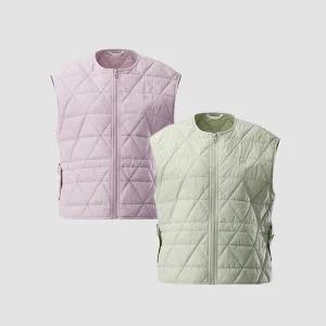 [코오롱스포츠](강남점) 여성 넥리스 경량 패딩 베스트 (키퍼) 2종 택1