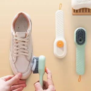 펌프형 세제 브러시 다용도 신발 세척 운동화 클리너
