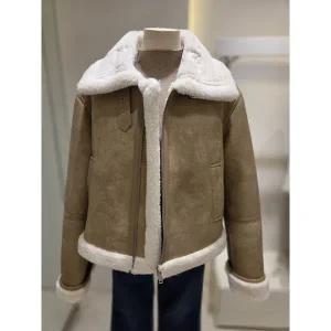 [SOUP](신세계 사우스시티) 집업 숏 무스탕 (SBBMU30)