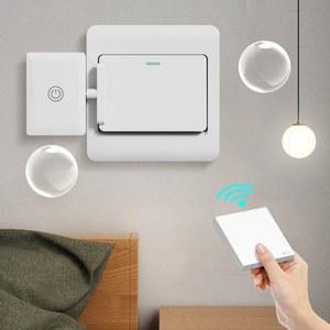 게으름뱅이 전등 끄기 스마트 스위치 무선 원격 제어 스위치 무배선 가정용 침대 머리맡 시프트 신기