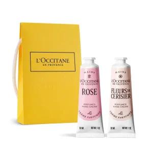 [록시땅](강남점)[기프트] 체리 & 로즈 퍼퓸드 핸드 크림 듀오