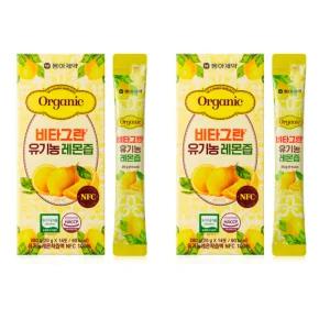 동아제약 비타그란 레몬즙 스틱 건강 음료 14포 X2개