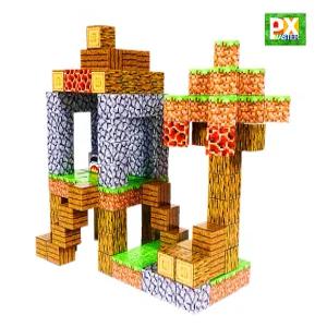 마인크래프트 자석블록 블럭 어린이 장난감 유아 교구 세트 창의력 퍼즐 완구