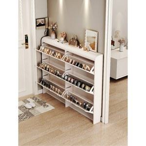 초슬림 신발장 현관 좁은 정리대 17cm 인테리어 80cm 문짝 설치 터치의 쿠션