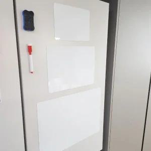 자석 고무 붙이는 화이트 보드 부착 벽에 칠판 A3 무타공 시트지 형 롤 냉장고