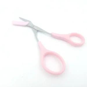 미니 눈썹 숱 정리가위(핑크)_23150542