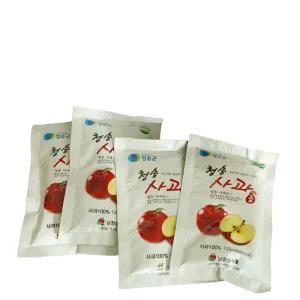 청송 꿀 사과즙 120ml 50팩 100% 착즙
