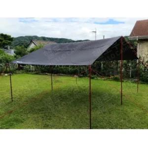 헬로우 캠핑 블랙코팅 타프 암막 그늘막 허블 540