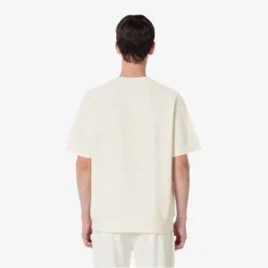 라코스테 공식 남성 오버핏 밀라노 솔리드 티셔츠 TH642E-55G XFJ