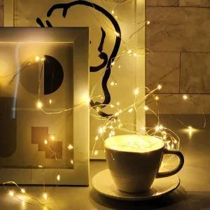감성조명 캠핑 LED 웜형 장식 조명10M/세트/카페/실내/가족/행사/교회/인테리어/데코/소품/스트링/알전구