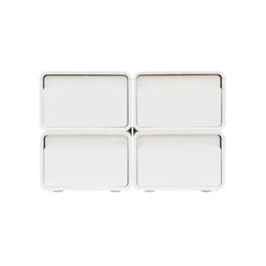 플라팜 수플레 미니 틈새 슬림 모듈 서랍장 4단 CCCC BNS