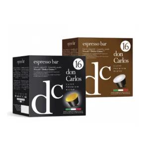 돈 카를로스 돌체구스토 호환 캡슐커피 믹스팩 2종 32캡슐