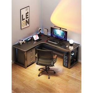 코너형책상 서재 L형 엔틱 앤티크 긴테이블 l자 아파트 코너책상 등학생 사무 턴테이블