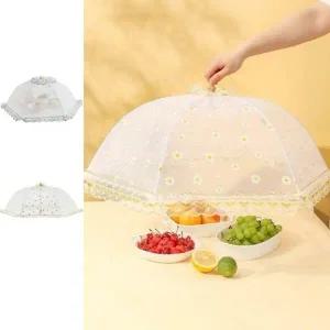 원터치 밥상보 푸드 커버 반찬보 상커버 주방 음식 덮개 접이식 상거버 용품 상덮개_23191586