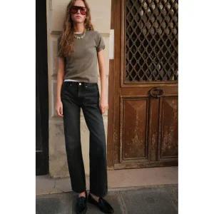 [국내배송]자라 ZARA 소프트 셔링 로퍼 - 블랙903497