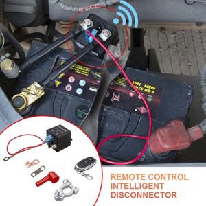 무선 배터리 스위치 릴레이 통합 리모컨 분리 누출 방지 원격 차단 아이솔레이터 킬 12V 200A