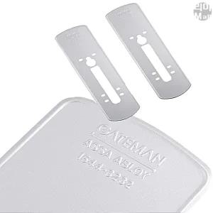 게이트맨 전자키 커버 보강판 도어락판 마감판 덮개 2P 1세트