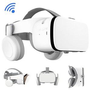 VR 헤드셋, 가상 현실 안경 16 15 14 13 12 Pro 삼성 갤럭시 S22 S21과 호환되는 휴대폰용 블루투스 헤드폰이 포함된 접이식 비디오 게임 플레이 3D 영화