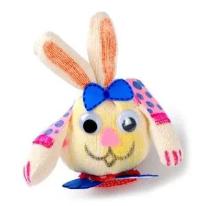 [셀러에이드]만들기대장 귀가 긴 브이 토끼 장갑 인형 만들기